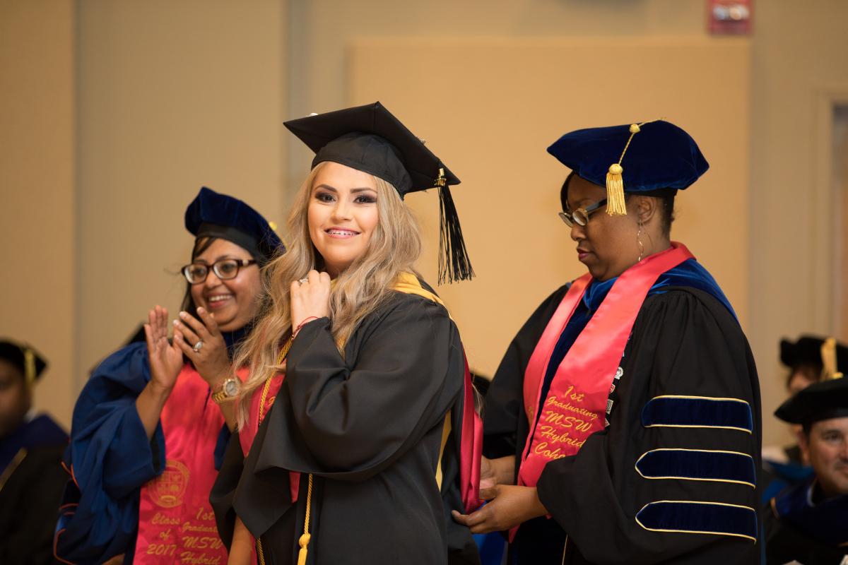 Stan State MSW Hooding Ceremony California State University Stanislaus